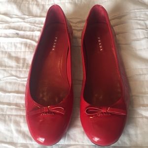 Prada ballet flats